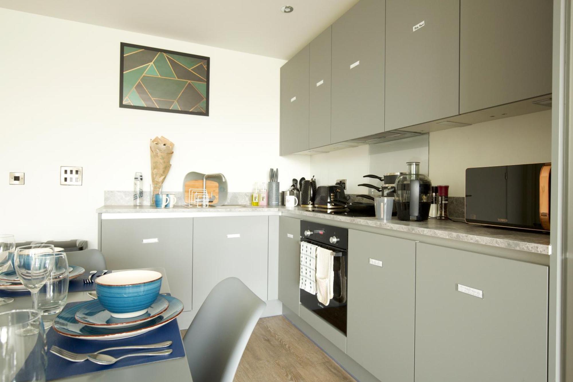 Modern City Flat With Gym & Spa Apartamento Manchester Exterior foto
